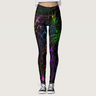 Spritzerentwurfs-Leggings Leggings