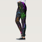 Spritzerentwurfs-Leggings Leggings (Links)