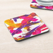 Spritzfarbe Getränkeuntersetzer (Linke Seite)