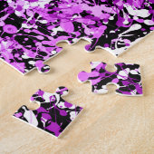 Spritzfarbe in Orchidee Puzzle (Seite)