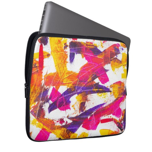 Spritzfarbe Laptopschutzhülle (Vorne Rechts)