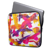 Spritzfarbe Laptopschutzhülle (Vorderseite Links)
