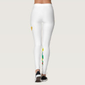 Spritzfarbe Leggings (Rückseite)