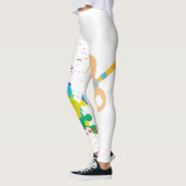 Spritzfarbe Leggings (Links)