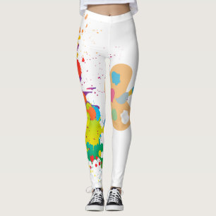 Spritzfarbe Leggings