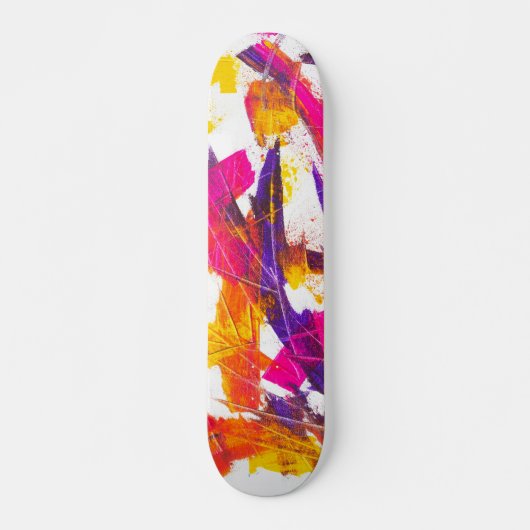 Spritzfarbe Skateboard (Vorne)