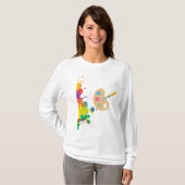 Spritzfarbe T-Shirt (Vorne ganz)