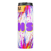 Spritzfarbe Thermosbecher (Rückseite)
