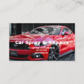 Spritzgeschäft Visitenkarte (Vorderseite)