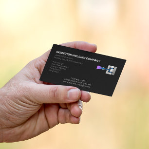 Spritzgießbetrieb Visitenkarte
