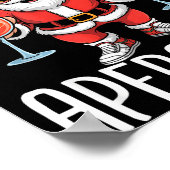 Spritzholy Aperoholi - Santa Aperitif Funny Spritz Poster (Ecke)