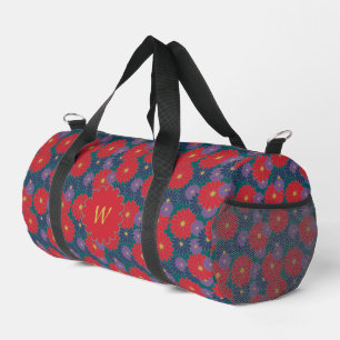 Spritzige Herbstblumen Duffle Bag