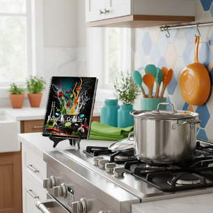 Spritzige Lebensmittel "What's cookin'" Rezept Notizblock