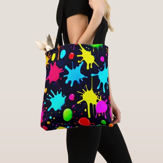 Spritzkunst-Explosion Tasche (Von Nahem)