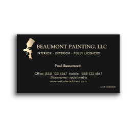 Spritzpainter-Visitenkarte Visitenkarte