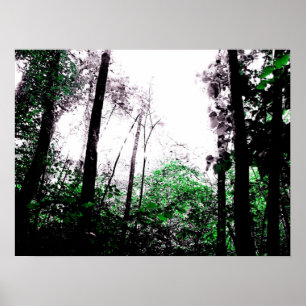 Spritzt vom Grün Poster