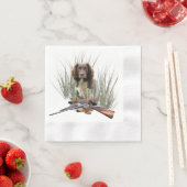 Sprocker Spaniel Serviette (Beispiel)