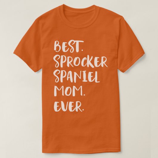 Sprocker Spaniel T-Shirt (Design vorne)
