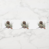 Sprocker Spaniel Wasserflaschenetikett (Einzelnes Label)