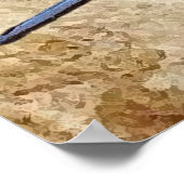 Sprocker Spanisch Tapestry Poster Triptych Acrylic (Ecke)