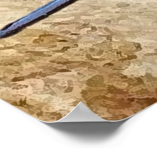 Sprocker Spanisch Tapestry Poster Triptych Acrylic (Ecke)