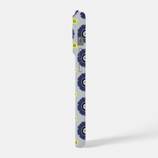 Sprocket Spring Phone Case iPhone Hülle (Linke Seite)