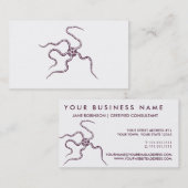 Spröder Stern - Schlangen-Stern - Marinebiologie Visitenkarte (Vorne/Hinten)