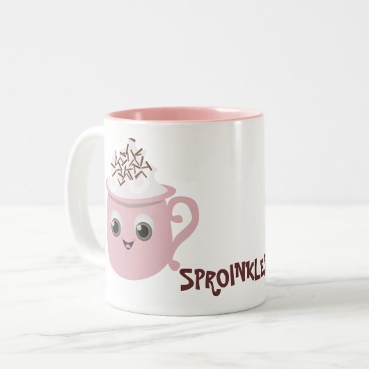 SPROINKLES!! ZWEIFARBIGE TASSE (Vorderseite Links)