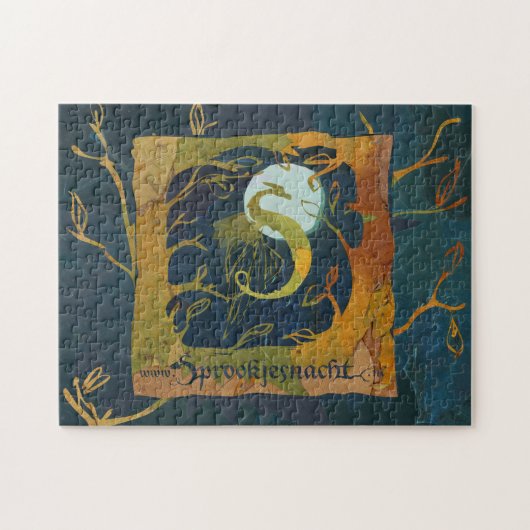 Sprookjesnacht puzzel kleur puzzle (Horizontal)