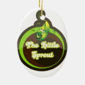 Sprösslings-Verzierung durch Pâtisseries poétique Keramik Ornament (Hinten)