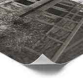 Sprotbrough-Brücke, River Don Vintages Foto Poster (Ecke)