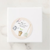 Sprout Baby Shower Pop! Wenn sie Pop Geschenkanhänger (Beispiel)