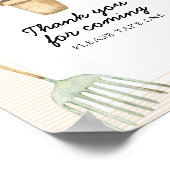 Sprout Babydusche - Danke, dass Sie kommen Poster (Ecke)