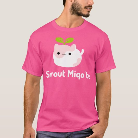 Sprout Miqo'Te Ffxiv T-Shirt (Vorderseite)