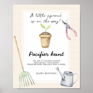 Sprout - Schnuller-Jagd Kinderduschenspiel Poster
