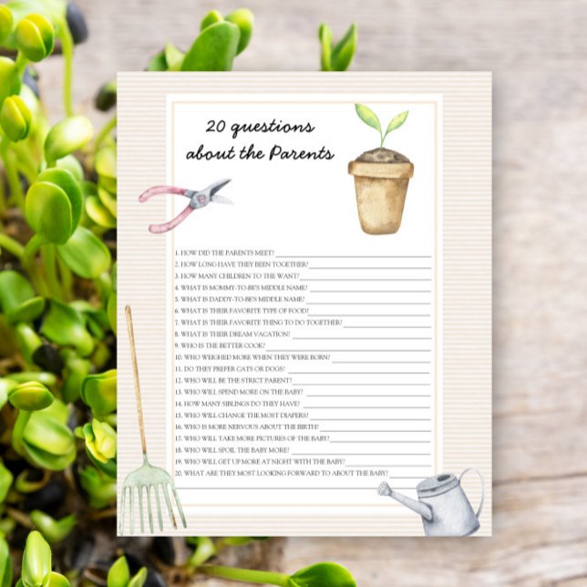 Sprout - Spiele - 20 Fragen zu den Eltern (Von Creator hochgeladen)