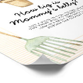 Sprout - Wie groß ist das Bauchspiel der Mama? Poster (Ecke)