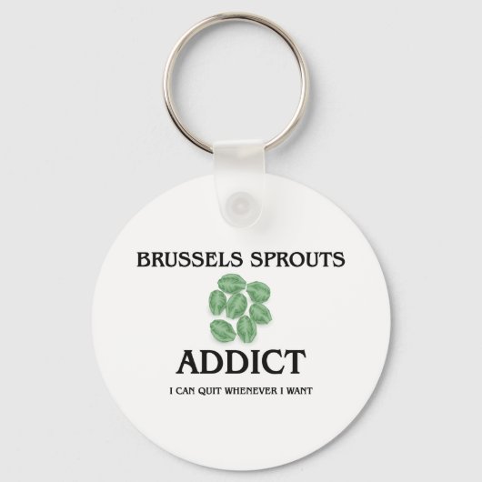 Sprouts Addict Brüssel Schlüsselanhänger (Vorderseite)