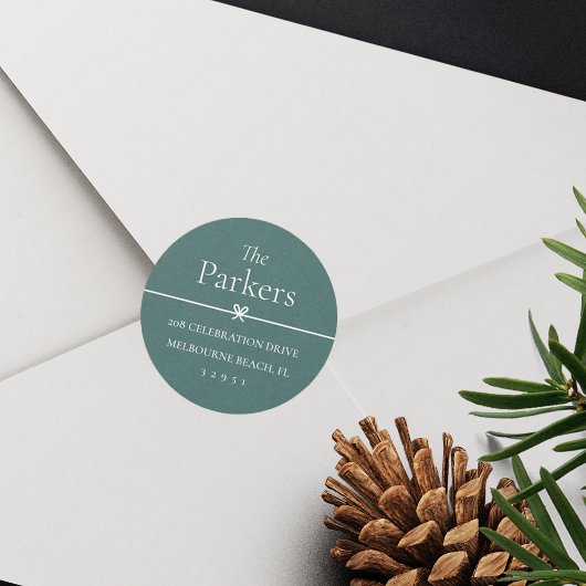 Spruce | Einfache Aufkleber für die Rücksendeadres