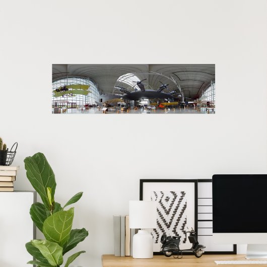 Spruce Goose 360 Panorama Poster (Heimbüro)