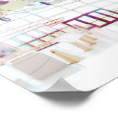 Spruce Goose 3D 360 Grad Panorama Poster (Ecke)