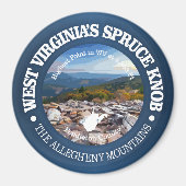 Spruce Knob Magnet (Vorne)
