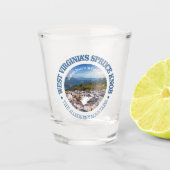 Spruce Knob Schnapsglas (Vorderseite)