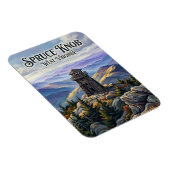 Spruce Knob West Virginia Magnet (Rechte Seite)