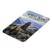 Spruce Knob West Virginia Magnet (Linke Seite)