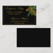 Spruce-Kone-Visitenkarte V5 Visitenkarte (Vorne/Hinten)