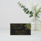 Spruce-Kone-Visitenkarte V5 Visitenkarte (Stehend Vorderseite)