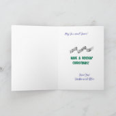 Spruce Springsteen Feiertagskarte (Innenseite)