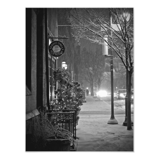 Spruce Street Espresso Fotodruck (Vorne)