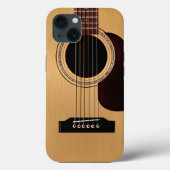 Spruce Top Acoustic Gitarre Case-Mate iPhone Hülle (Rückseite)